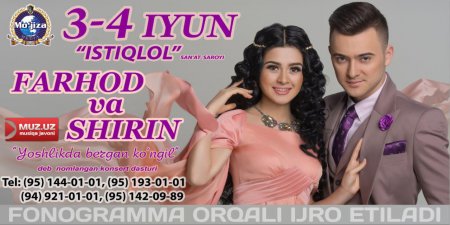 Farhod va Shirindan yangi qo'shiq va...
